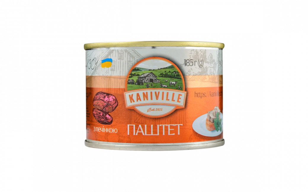 Паштет м’ясний Kaniville з печінкою 185 г
