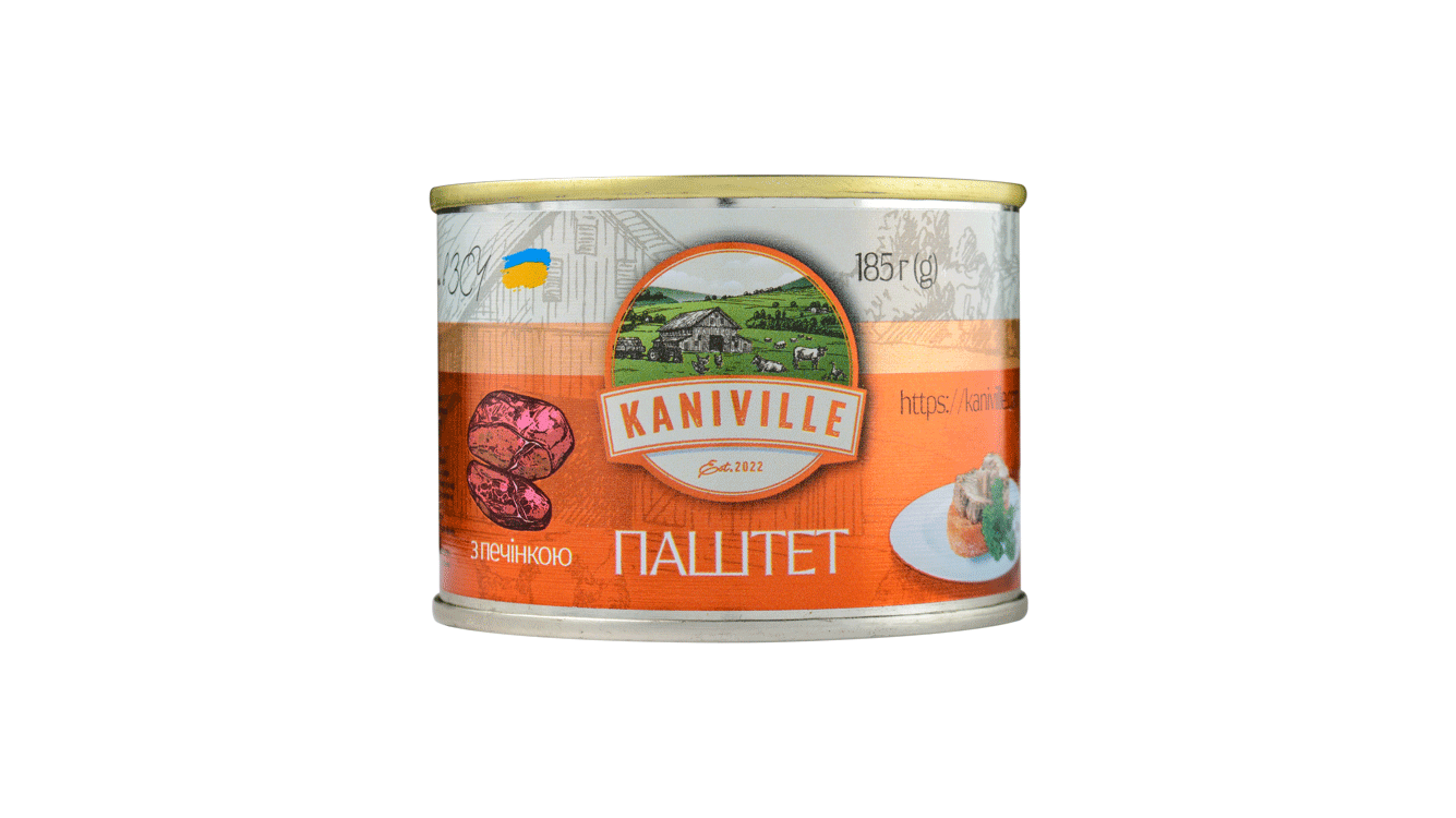 Паштет м’ясний Kaniville з печінкою 185 г