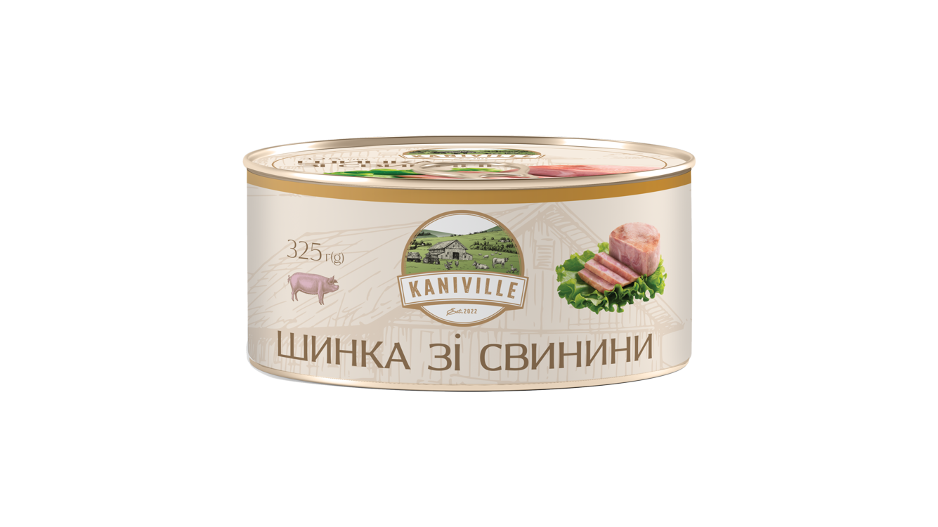 Шинка зі свинини 325 г - ТМ Kaniville